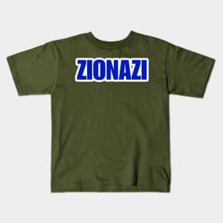 Zionazi - Front Kids T-Shirt